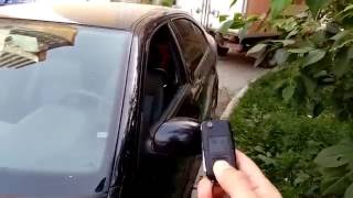 Активация работы доводчика стекол с пульта д/у octavia TOUR