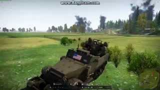 WarThunder Не плохой бой на ЗСУ М16