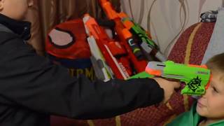 Нёрф БИТВА на Русском:Сбежавший Агент 2...NERF :Rogue Agent 2