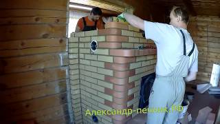 Каминопечь с калорифером и отзыв