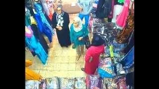 كاميرة مراقبة  سرقة عينى عينك ستات اخر زمن