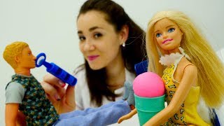 Барби мультфильмы: Кен потерял голос! Видео для девочек