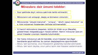 Müsahibə proqramının hazırlanması