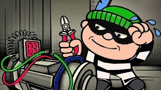 ВОРИШКА БОБ - ПРОТИВ ЗОМБИ и ОХРАННИКОВ мультик игра для детей ГРАБИТЕЛЬ БОБ убегает от ЗОМБИ #7
