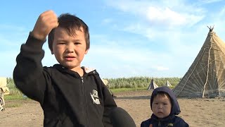 Кочевое образование. Дети рыбаков. Река Таз.