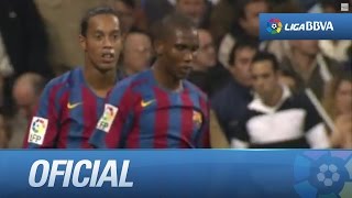 El golazo de Ronaldinho que hizo levantar al Bernabéu