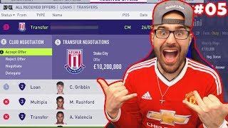 OMG WE SOLD HIM!!  - FIFA 18 Career Mode MANCHESTER UNITED #05