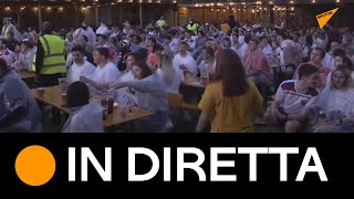 #Euro2020, tifosi inglesi si radunano a Londra