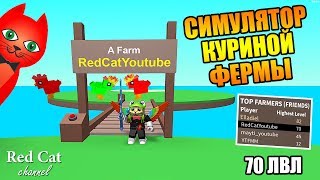 70 ЛВЛ ЗА ДЕНЬ! СИМУЛЯТОР КУРИНОЙ ФЕРМЫ РОБЛОКС | Egg Farm Simulator roblox | Яйце ферма роблокс