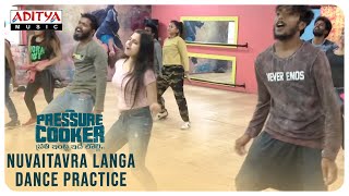 Nuvaitavra Langa | Pressure Cooker Movie | Preethi Asrani Dance Practice | SaiRonak | RahulSipligunj