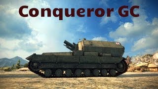 Conqueror GC. Арта нагибает.