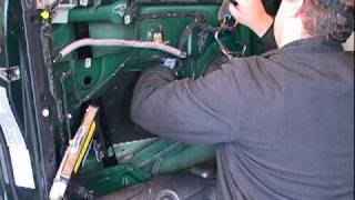 Removing X5 Door Panel, Replacing Window Regulator