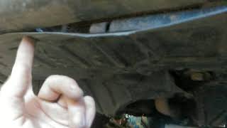 Nissan Bassara. KA24DE. защита двигателя, закрепление отвисшей губы
