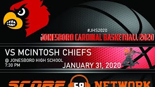 Jonesboro vs McIntosh - 2020 - Basketball