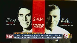 Millions expected to watch Creation vs. Evolution debate