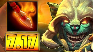 ЧИСТЫЙ УРОН ОТ ОГНЯ! ХУСКАР 7.17 █ HUSKAR 7.17 DOTA 2