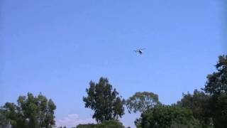 copter x black angel DFC T-rex 450 pro 2nd test 3d zyx 4.0 gyro