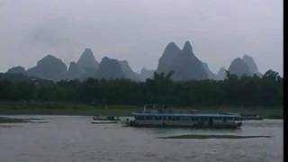 China Rundreise-Teil 7: Guilin - Karstberge, Schilfrohrflöten-Höhle und Li-Fluss