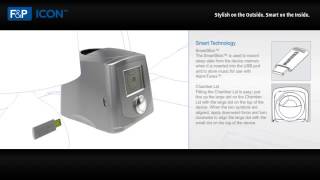 F&P ICON CPAP Machine- Features Animation