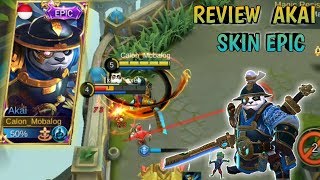 Review AKAI skin EPIC auto MVP !!!! MOBILE LEGEND BANG BANG !!!