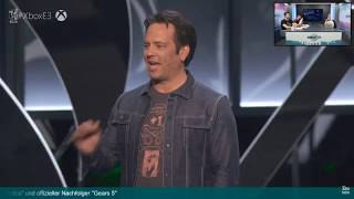 Cyberpunk 2077 Trailer on E3 2018 live - Surprising moment on Microsofts Presentation - no reactions