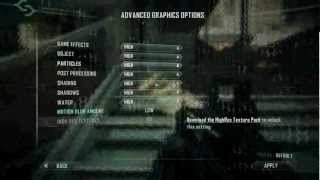 Crysis2 on ToshibaA660/GT330m