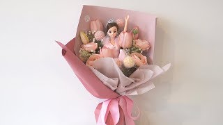 미미인형 꽃다발 mimi doll handtied/ Wrapping