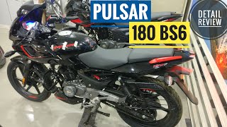 2020 New Bajaj Pulsar 180F bs6 REVIEW with Walkaround
