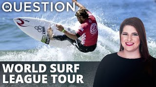 Youngest member of World Surf League wins third event