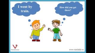 Past simple dialogue