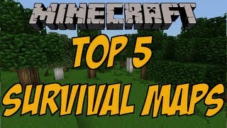 Minecraft Top 5 Survival Maps