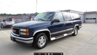 1999 GMC Suburban "Choo Choo Customs" Start Up, Engine, and In Depth Tour