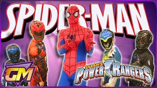 Power Rangers Vs Spiderman - Kids Parody