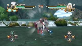 Naruto Storm 3: Kakashi vs Jiraiya (Lightning Cutter Request)