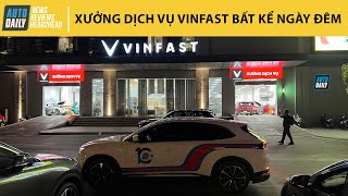 Thực hư xưởng dịch vụ bất kể ngày đêm của VinFast - Mang VF 8 đi trải nghiệm |Autodaily.vn