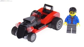 LEGO City 2017 Hot Rod polybag review! 30354