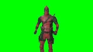 Футаж хромакей Дедпул | Dedpool green screen footage
