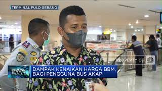 Dampak Kenaikan Harga BBM, Bagi Pengguna Bus AKAP