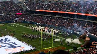 Bears Entering Soldier Field!