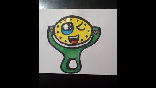 KAWAII РИСУНКИ |   Как нарисовать детскую погремушку    -    How to draw a baby rattle