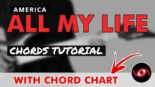 All My Life - America Guitar CHORDS Tutorial