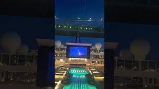 Sailing under the Verrazzano Narrows Bridge NYC March 3 2024 @ 5:50am #msc #meraviglia