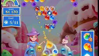 Bubble Witch Saga 2 Level 1708 - NO BOOSTERS