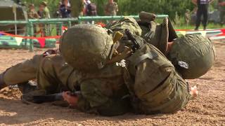 Выступления женских команд на «Военно-медицинской эстафете-2018»