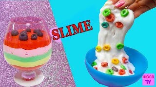 Реальная еда в виде лизуна Slime