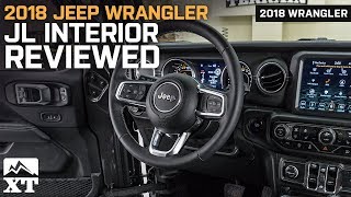 2018 Jeep Wrangler JL Sahara Interior Reviewed - In Depth Look At The JL's New Features & Designs