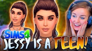 ?JESSY GREW UP (AND SHE'S GORGEOUS?!)? (The Sims 4 #27! ?)
