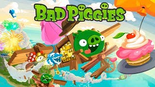 Bad Piggies Плохие Свиньи Строим ПРАВИЛЬНЫЙ Транспорт! Обзор игры Детское видео Let's play