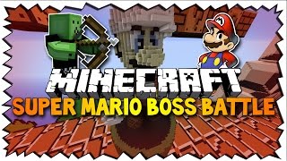 Minecraft SUPER MARIO BOSS BATTLE Minigame