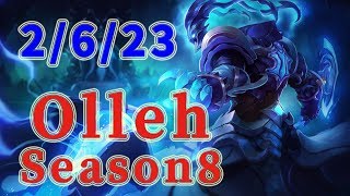 Team Liquid Olleh Thresh Support vs Braum Patch 8.17